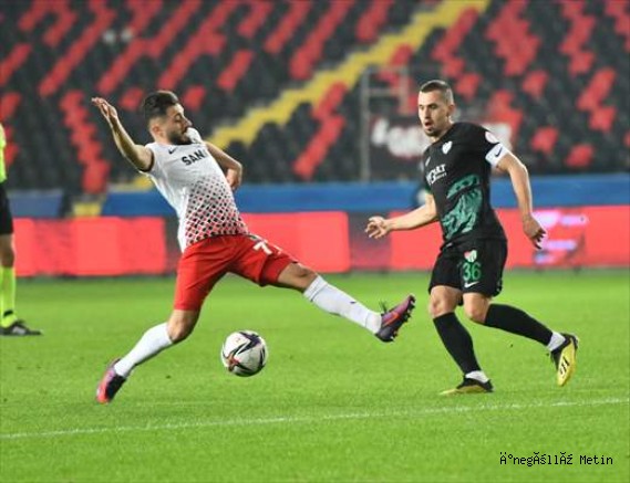 Gaziantep FK: 1 - Bursaspor: 1