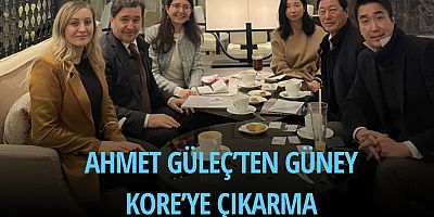 Ahmet Güleç’ten Güney Kore’ye çıkarma