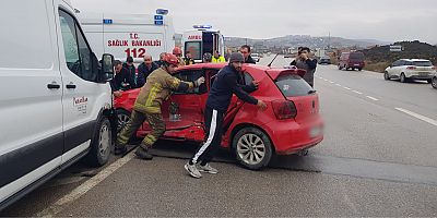 Akhisar'da feci kazada