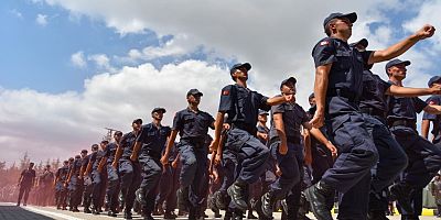 Bilecik Jandarma Eğitim Alay Komutanlığı'nda yemin töreni düzenlendi