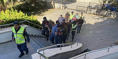 Bursa'da izinsiz kazı yapan 2 şüpheli tutuklandı