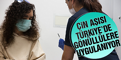 Çin’in koronavirüs aşısı Türkiye’deki gönüllülere uygulanıyor