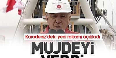Erdoğan, Fatih sondaj gemisinde müjdeyi açıkladı