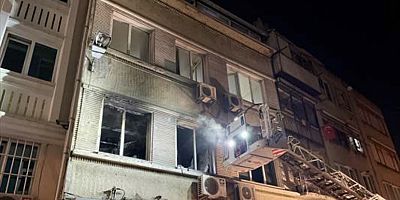 Fatih'te otelde çıkan yangın söndürüldü
