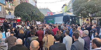 Gelecek Partisi Genel Başkanı Davutoğlu, inegöl’de konuştu