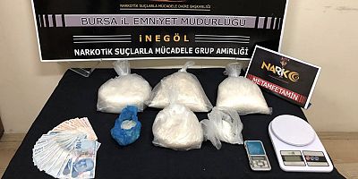 İnegöl’de uyuşturucu madde ticareti yapan kişi tutuklandı