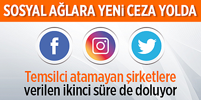 Sosyal medya devlerine 30 milyon liralık ceza yolda