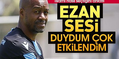 Trabzonspor Teknik Direktörü Eddie Newton İslam'ı nasıl seçtiğini anlattı