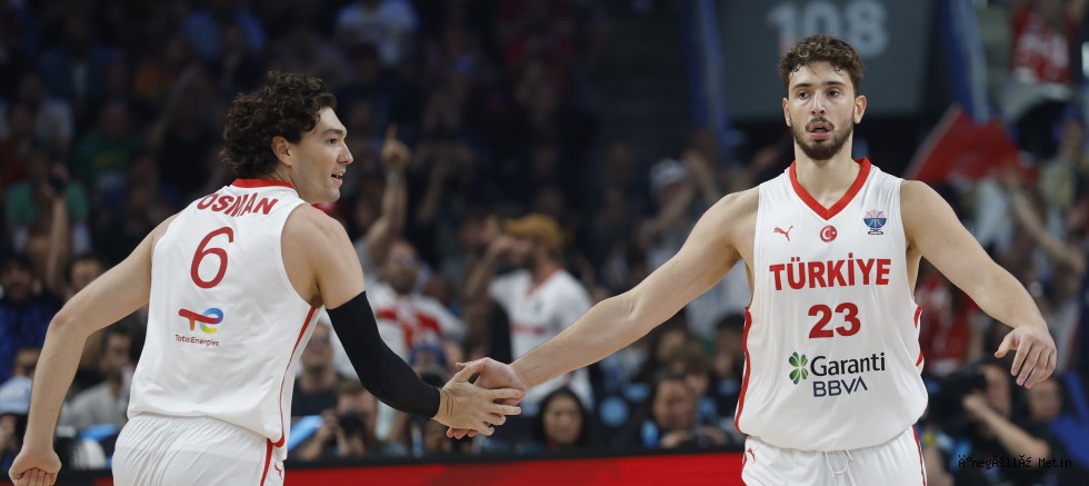 A Milli Erkek Basketbol Takımı ikinci kez Avrupa ikincisi oldu