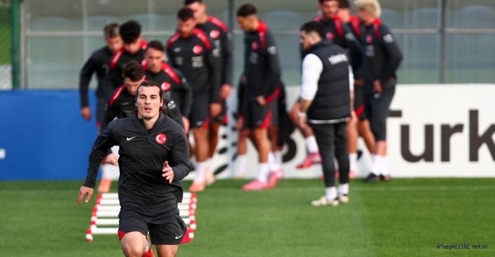 A Milli Futbol Takımı, Gürcistan maçının hazırlıklarına başladı