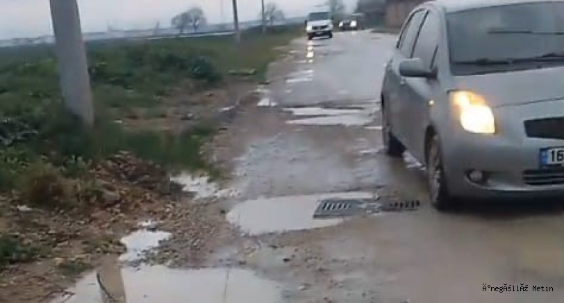 Altyapı sonrası bozulan yollar sürücüleri ve öğrencileri zor durumda bıraktı 