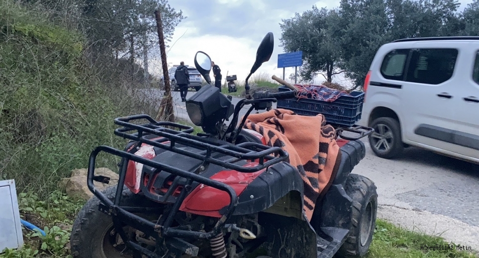 Bursa'da ATV kazası: 1'i ağır 2 kişi yaralandı