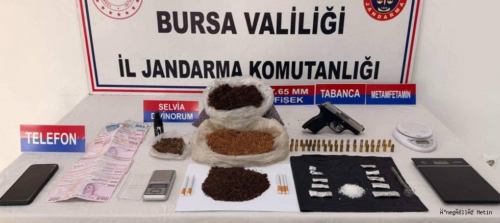 Bursa’da Jandarmadan Uyuşturucu Operasyonu: 1 Gözaltı