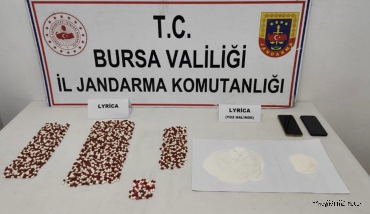 Bursa’da Uyuşturucu Operasyonu: Binlerce Sentetik Ecza Ele Geçirildi