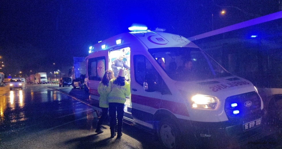 D200’de tek taraflı motosiklet kazası: 19 yaşındaki sürücü yaralandı