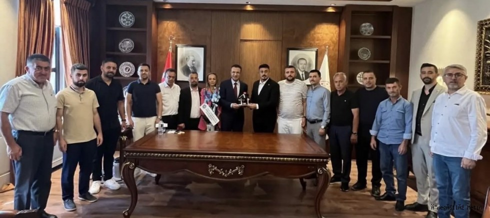 Federasyondan İnegöl Kaymakamı Ayhan Akpay’a Hayırlı Olsun Ziyareti