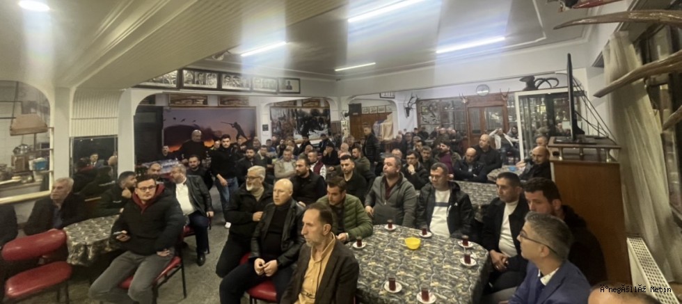 İNEGÖL AVCILAR DERNEĞİ’NDE BAŞKANLIĞA NİHAT KENAR SEÇİLDİ