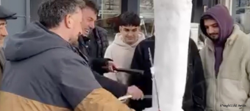 İnegöl'de döner ustasından 