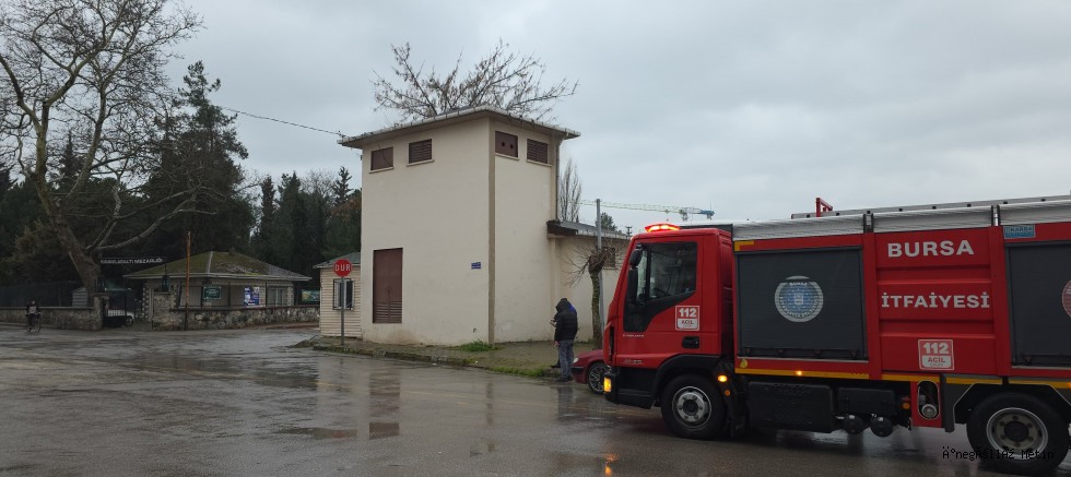 İNEGÖL’DE ELEKTRİK TRAFOSUNDA PATLAMA PANİĞİ