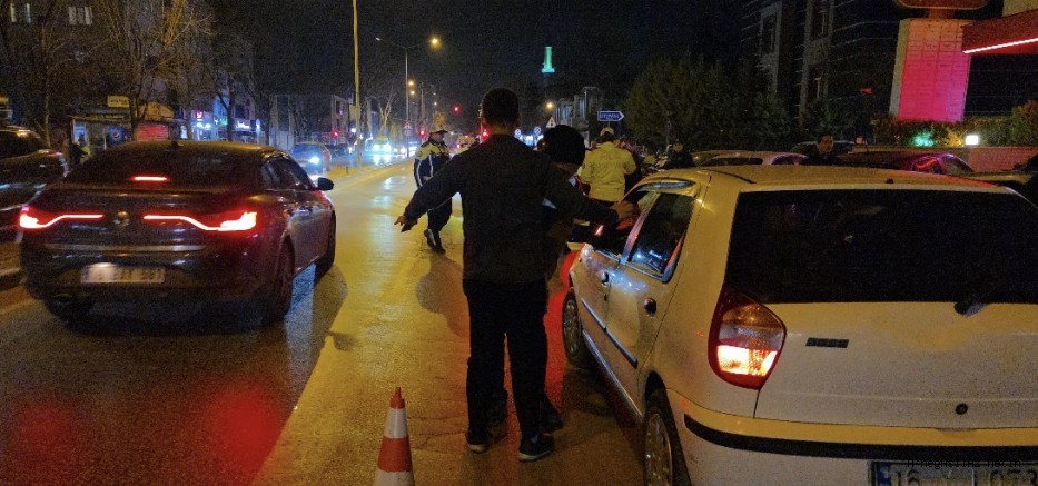 İnegöl’de Geniş Kapsamlı Asayiş Uygulaması: 448 Bin Lira Ceza Kesildi