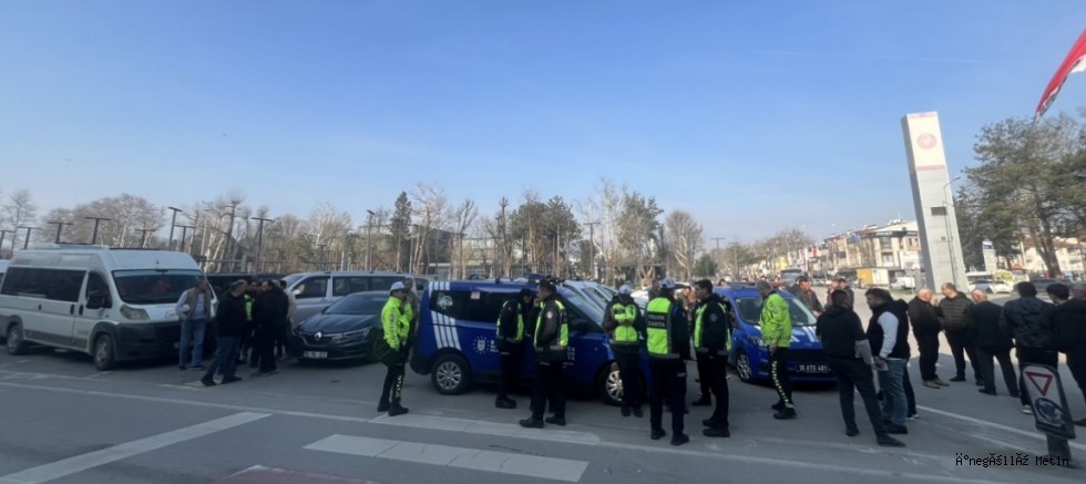 İnegöl’de korsan servis taşımacılığına sıkı denetim