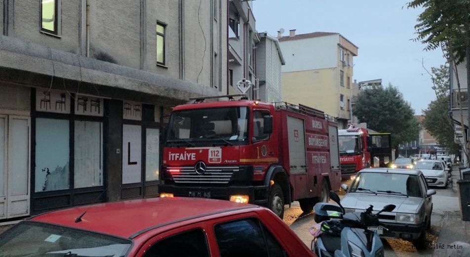 İNEGÖL’DE MUTFAKTA YANGIN: ÇOCUK HASTANEYE KALDIRILDI