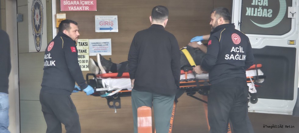 İNEGÖL’DE OTOBÜSLE ÇARPIŞAN MOTOSİKLET SÜRÜCÜSÜ YARALANDI