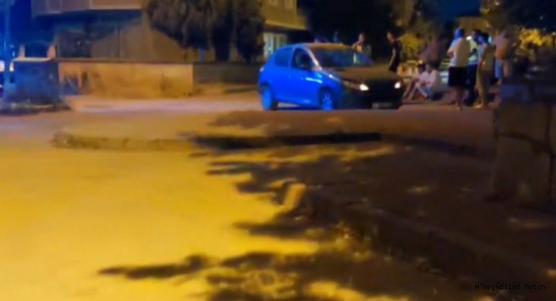 İNEGÖL’DE OTOMOBİL İLE MOTOSİKLET ÇARPIŞTI: 1 YARALI