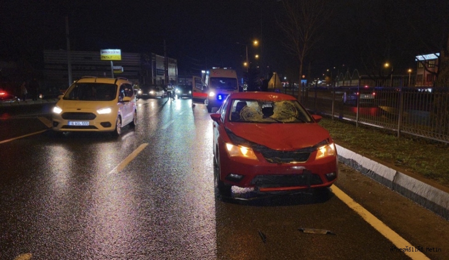 İnegöl’de Otomobilin Çarptığı Yaya Hayatını Kaybetti