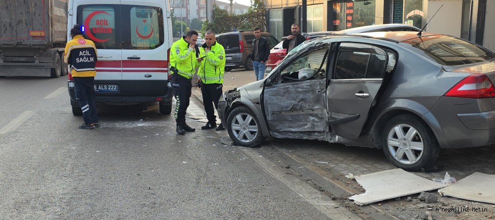 İnegöl’de Yağmur Kazaya Neden Oldu: 1 Yaralı