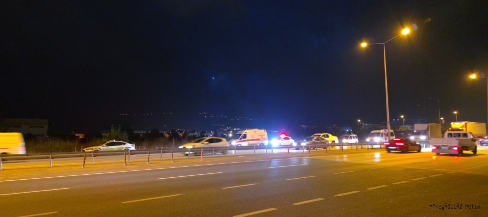 İnegöl’de yolun karşısına geçmeye çalışan yayaya otomobil çarptı