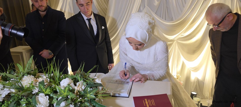 İNEGÖL İTFAİYESİNDE MUTLU GÜN: ENES İLHAN AY EVLENDİ