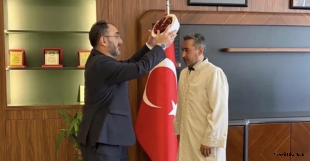 İnegöl Müftüsü Uzunharman’a Cübbe Tevdi Töreni