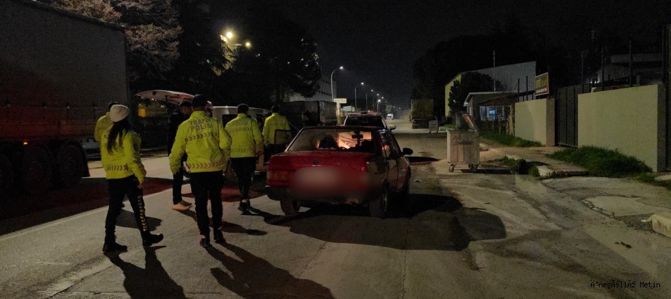 İnegöl OSB’de polisten kaçan sürücüye 251 bin lira ceza