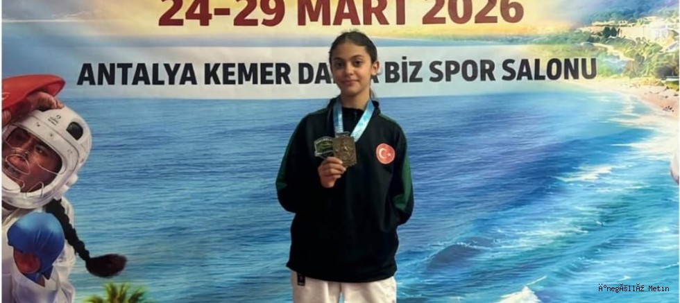 İnegöllü Zeynep Türkiye şampiyonu 