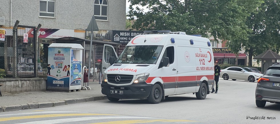 Kadın Kurye’ye Çarpıp Kaçtı
