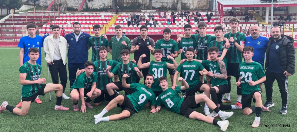 KAFKASSPOR U-17 TAKIMI TÜRKİYE ŞAMPİYONASI’NDA