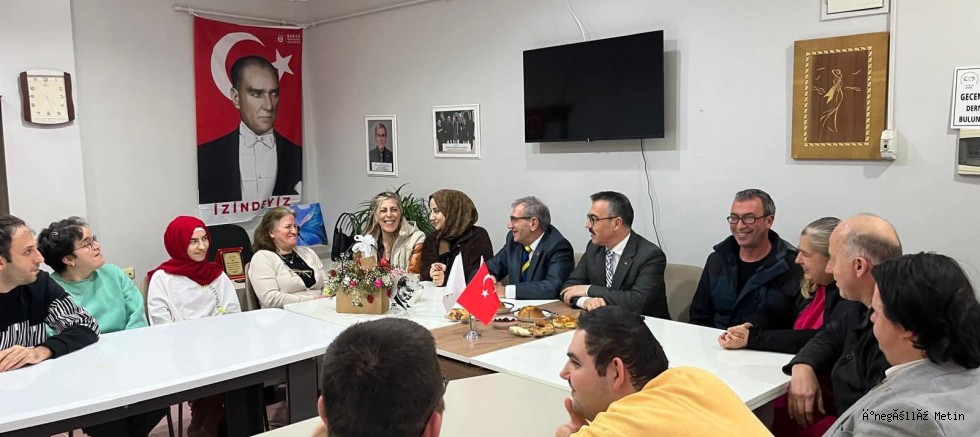 Kaymakam Eren Arslan’dan Zihinsel Engelliler Derneği’ne ziyaret