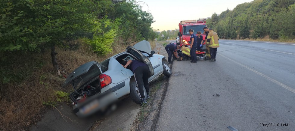 Kestel Ümitalan’da Feci Kaza