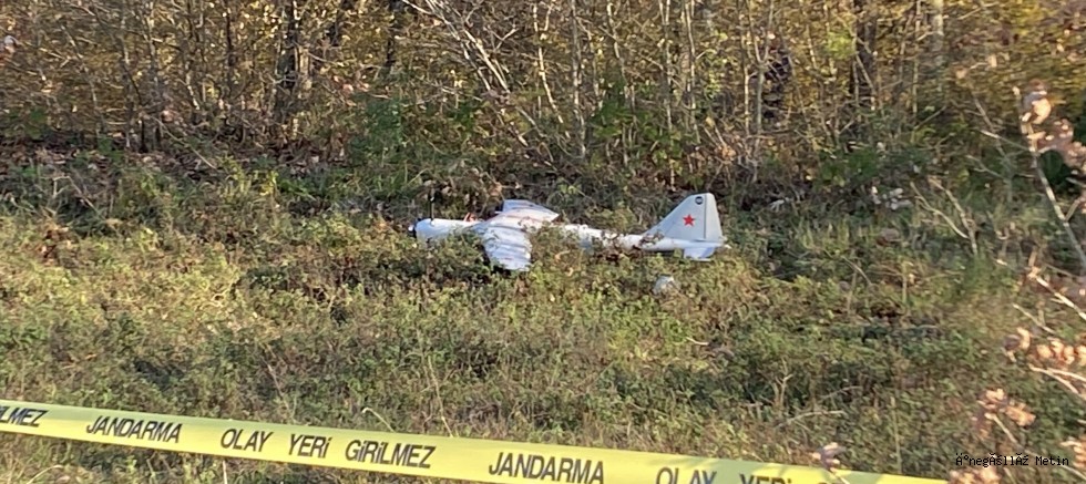 Kocaeli İzmit'e İHA düştü