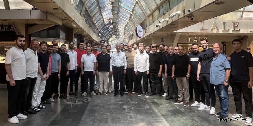 Kuyumcu esnafından Yavuz Uğurdağ'a tam destek