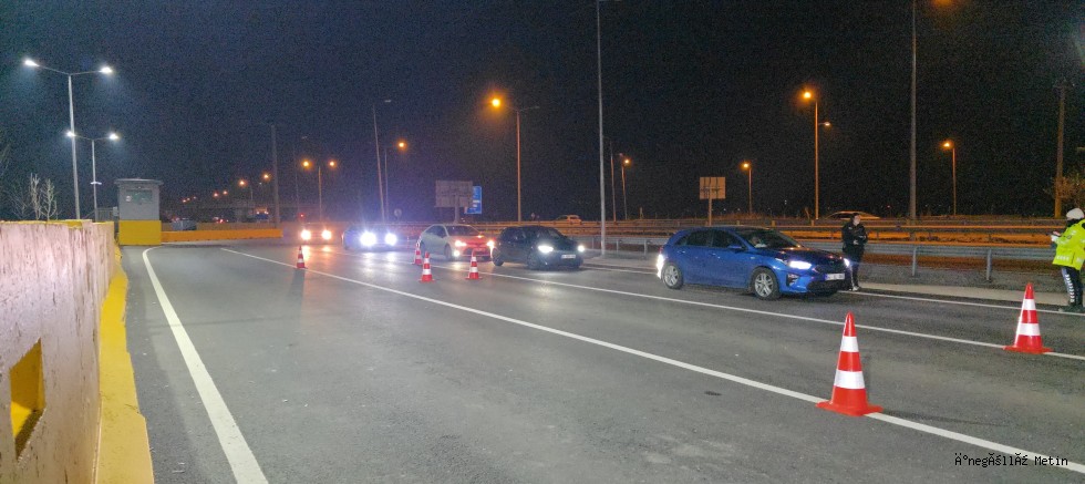 Rehber Uygulama Noktasında Denetim: 6 Araca Ceza