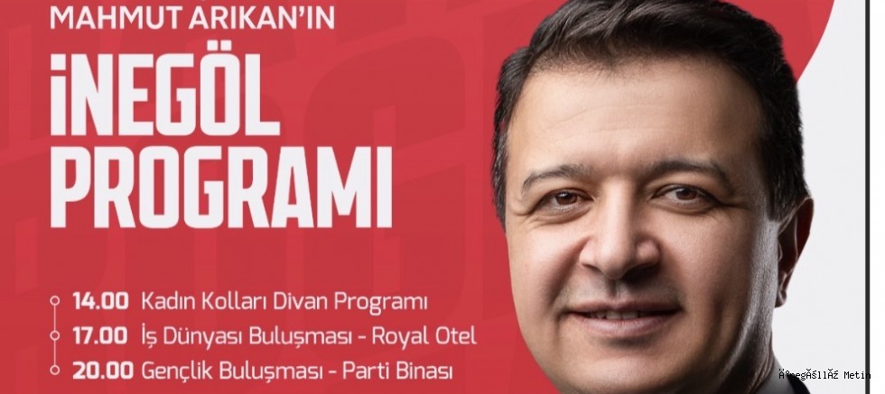 SAADET PARTİSİ GENEL BAŞKANI MAHMUT ARIKAN İNEGÖL’E GELİYOR