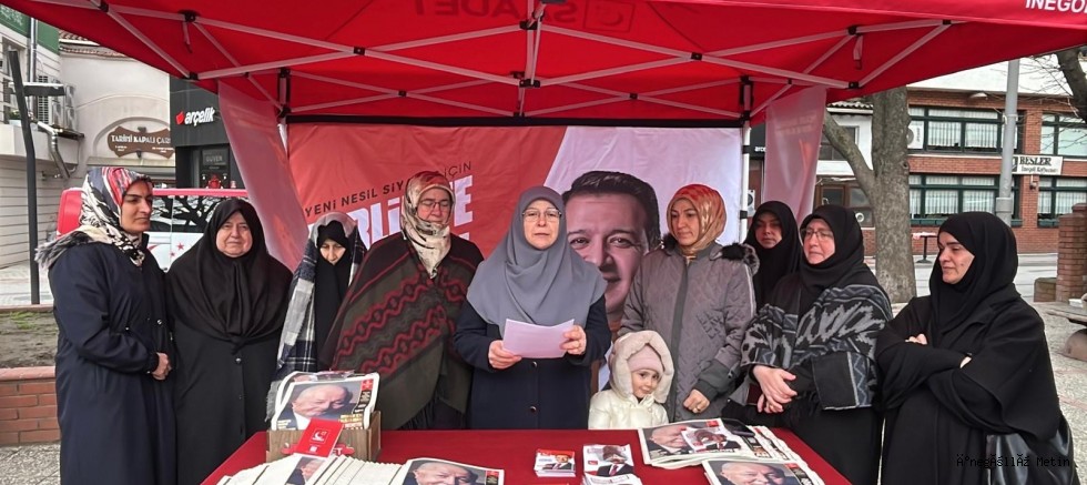 Saadet Partisi İnegöl Kadın Kolları’ndan “Ahlak ve Adalet” Vurgusu 