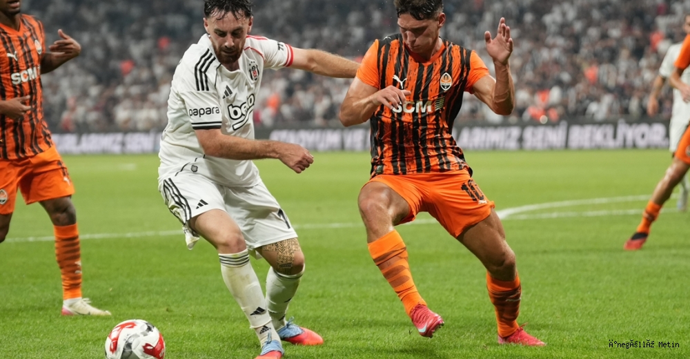 Shakhtar Donetsk - Beşiktaş maçını Juan Martinez Munuera yönetecek