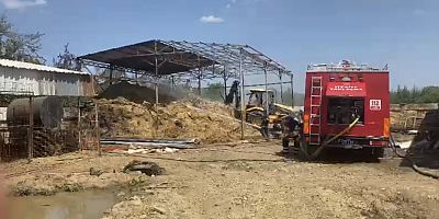 1300 BALYA SAMAN YANARAK KULLANILMAZ HALE GELDİ