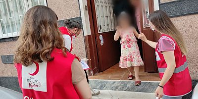 160 Aileye ‘Kızılay’ kurban ve erzak desteği