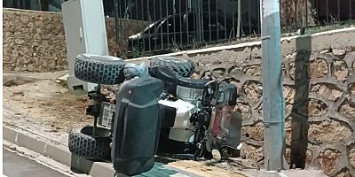 3. Etap TOKİ’de Dik Yokuşta Kaza: 1 Yaralı 