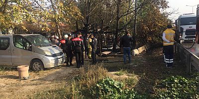 5 YAŞINDAKİ ÖMER YANGINDA HAYATINI KAYBETTİ