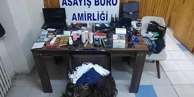 8 Ayrı adreste hırsızlık olayına karışan 3 kişi yakalandı